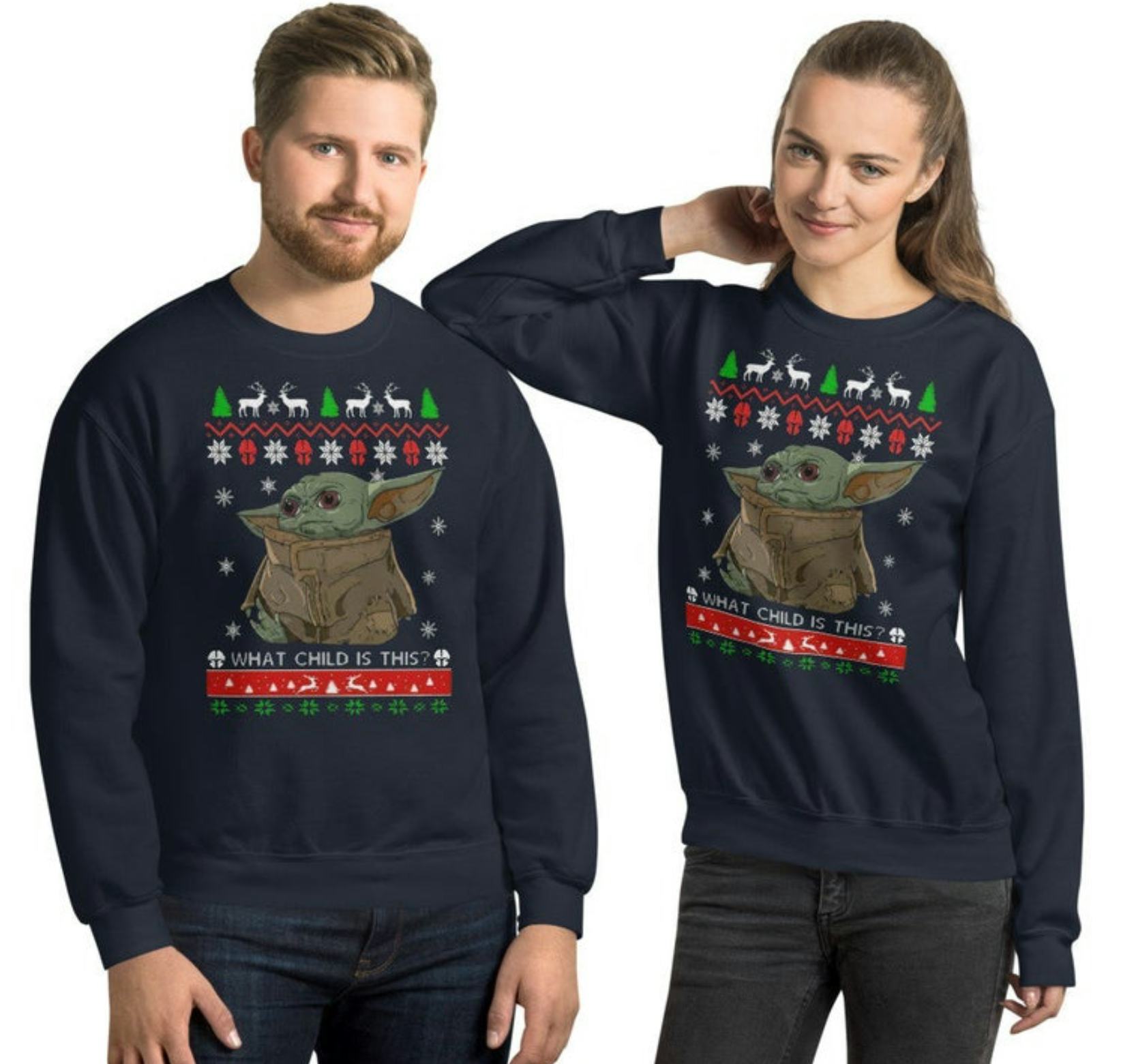 This Baby Yoda Christmas Sweater Asks The Ultimate Question
