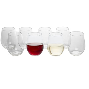 Deco Unbreakable Wine Glasses (Set of 8)
