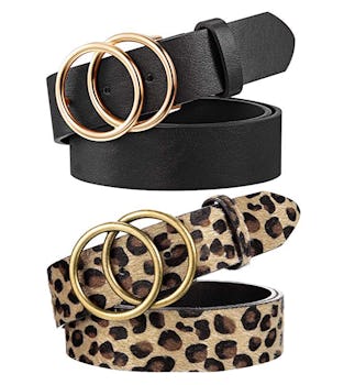 Syhood Women Faux Leather Waist Belts 