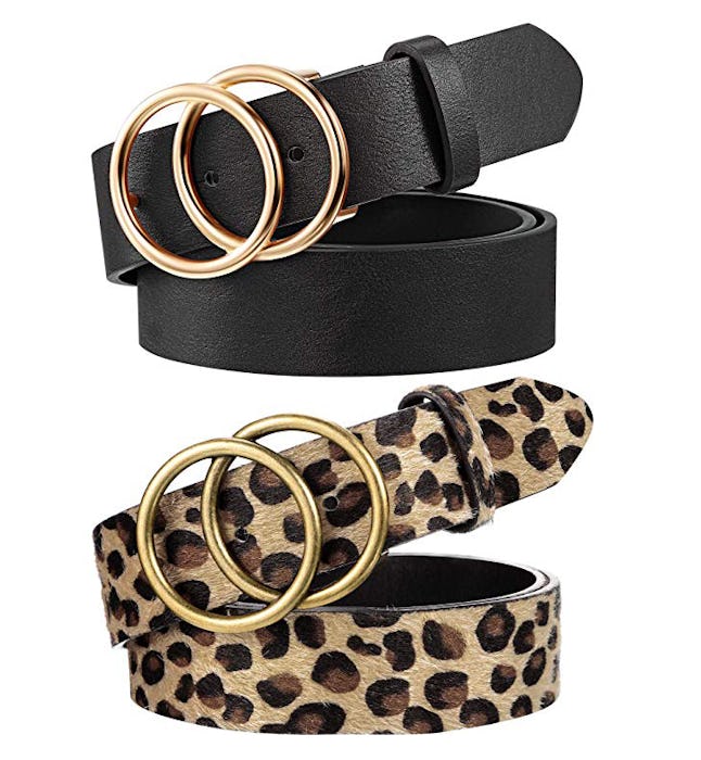 Syhood Women Faux Leather Waist Belts 