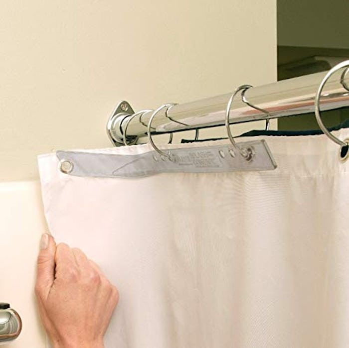 SlipX Solutions Shower Curtain Splash Guards (2-Pack)