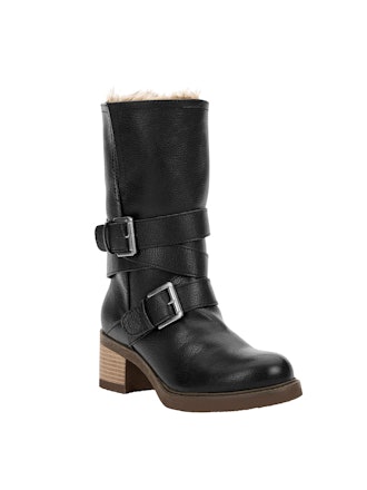 Riley Shearling Lined Stack Boots