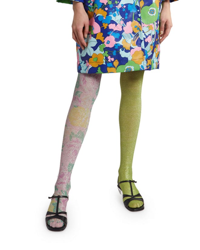 The Left And Right Printed Tights