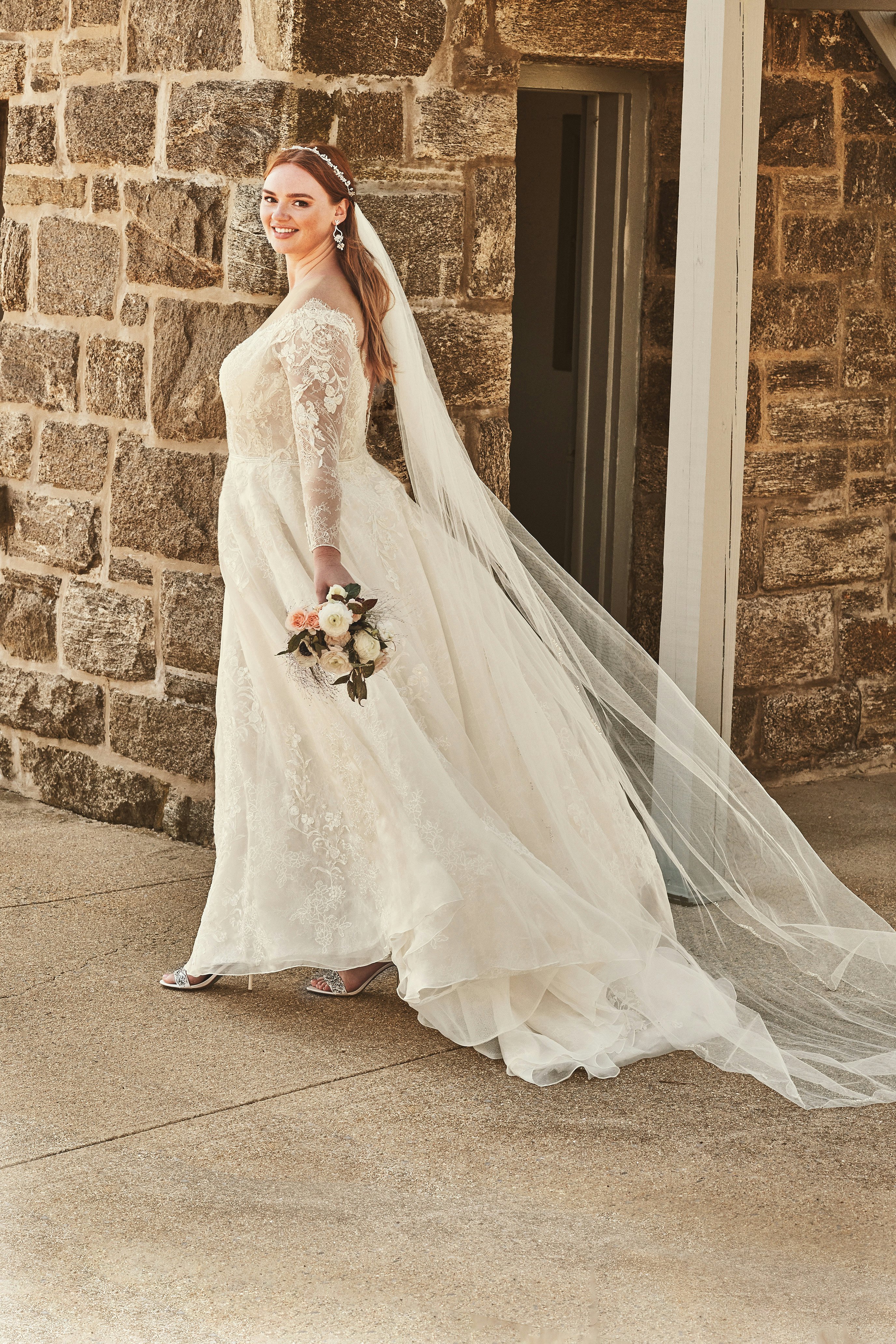 david bridal plus size gowns