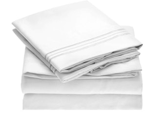 Mellanni Bed Sheet Set Brushed Microfiber 1800 Bedding