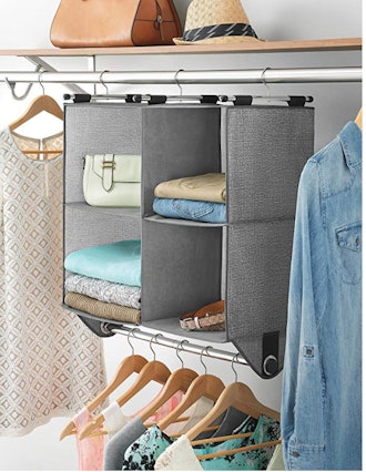 Whitmor 4-Section Fabric Closet Organizer