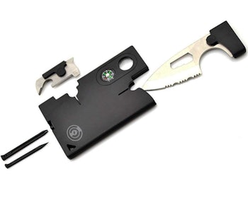 Credit Card Tool Set Card Knife By Cable And Case