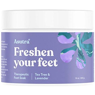 Asutra Freshen Your Feet Tea Tree & Lavender Therapeutic Foot Soak