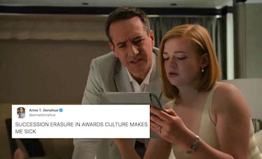 'Succession' fans tweeted about the show being snubbed by the 2020 SAG Awards.