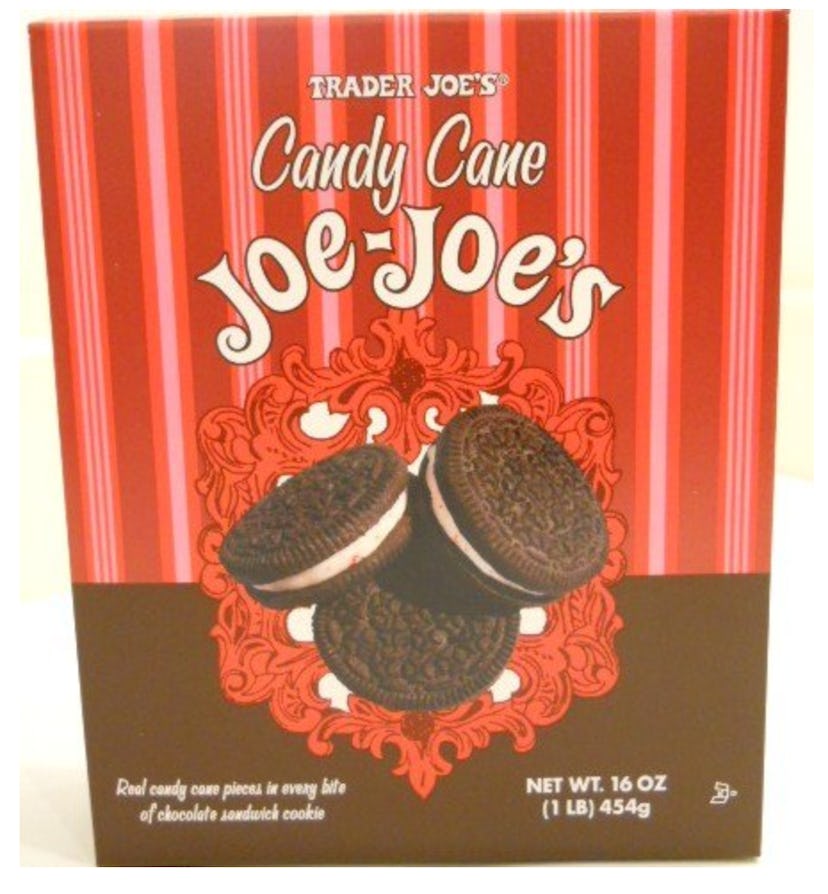 Trader Joe's Candy Cane Joe-Joe's are a classic holiday treat.