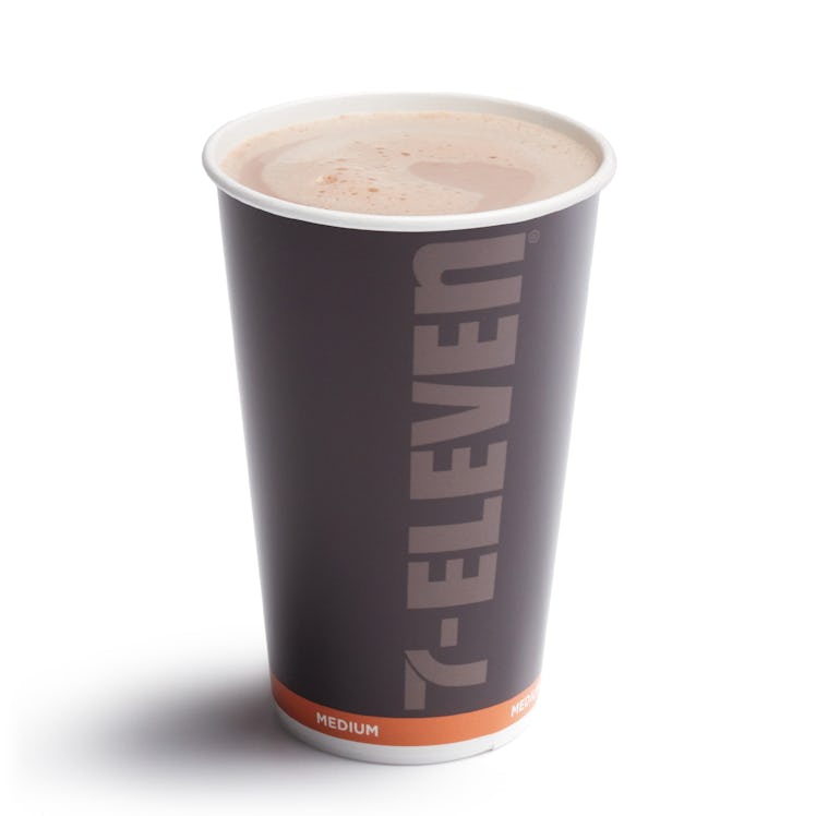 7-Eleven's $1 Coffee Deal For December 2019 includes any sized hot coffee, including lattes.