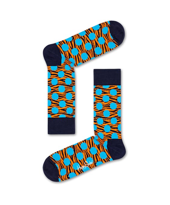 Tiger Dot Sock