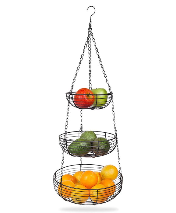 Home Intuition 3-Tier Hanging Basket