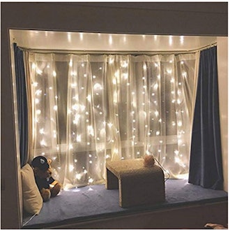 Twinkle Star 300 LED Window Curtain String Light