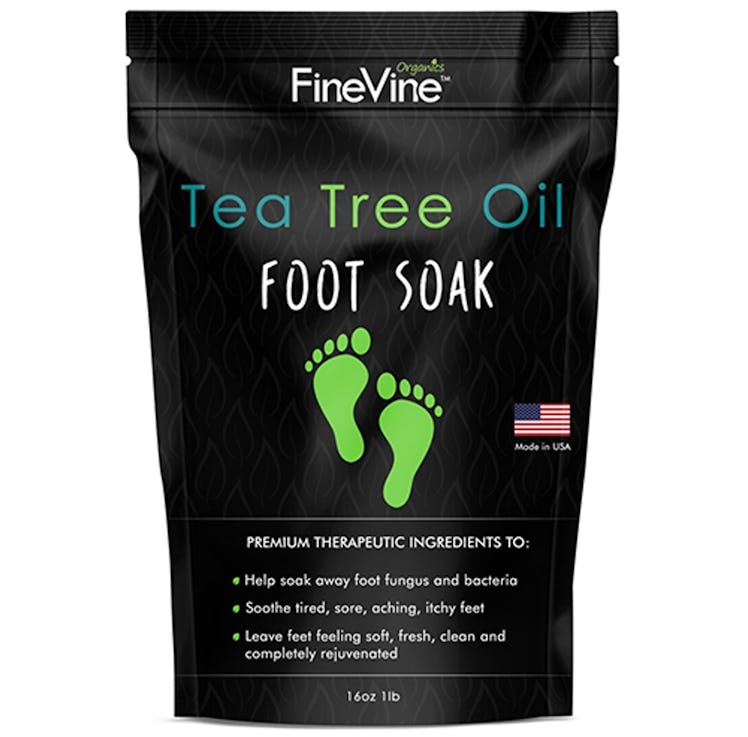 FineVine Tea Tree Oil Foot Soak with Epsom Salt