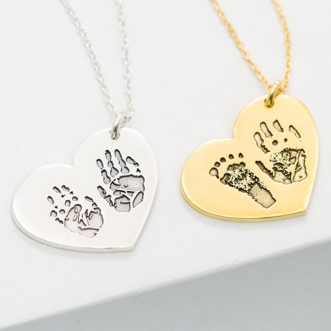 Baby Footprint Necklace