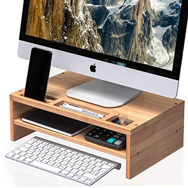 Well Weng Desk Monitor Riser Stand 