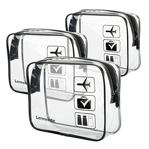 Lermende TSA Toiletry Bag (3-Piece Set)