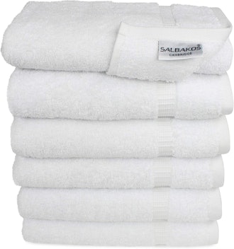 SALBAKOS Turkish Cotton Towels (6-Pack)