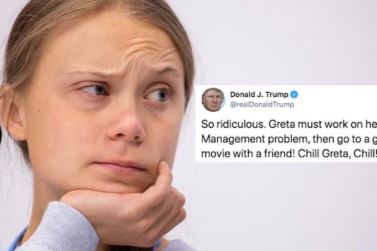 Greta Thunberg responded to Trump mocking her TIME cover in the best way possible.