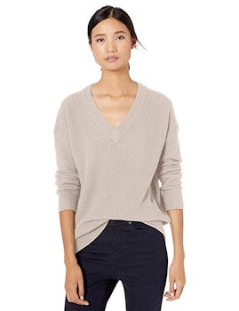 Goodthreads Wool Blend Thermal Stitch Sweater