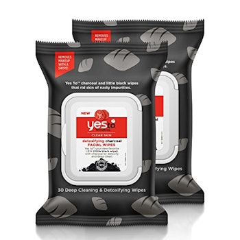 Yes To Charcoal Facial Wipes (2-Pack)