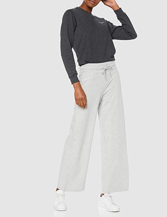 find. Wide Leg Jersey Joggers