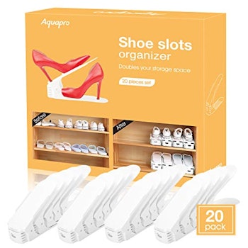 AQUAPRO Shoe Slots Organizer (20-Pack)