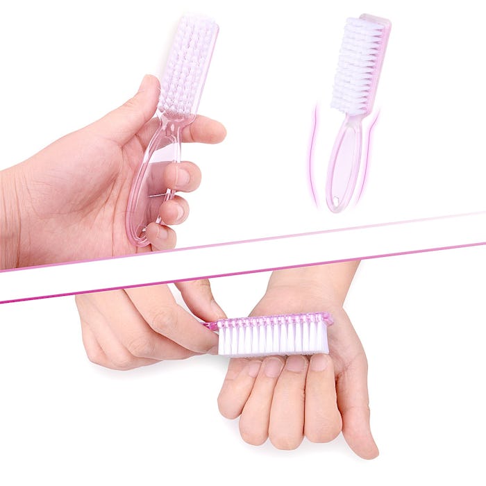 Yesker Scrub Cleaning Brushes for Toes and Nails