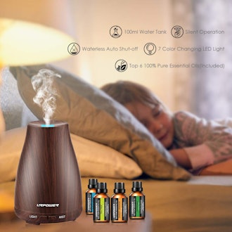 URPOWER Classical Essential Oil Diffuser with Essential Oils