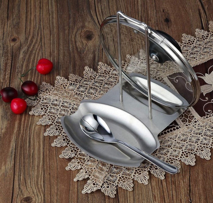 Cook N Home Spoon And Lid Rest