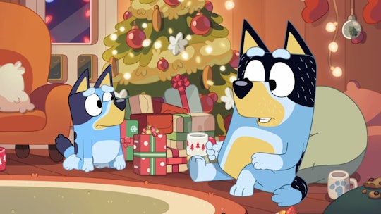 Bluey 'sChristmas episode finds everyone's favorite Australian Blue Heeler puppy celebrating with he...