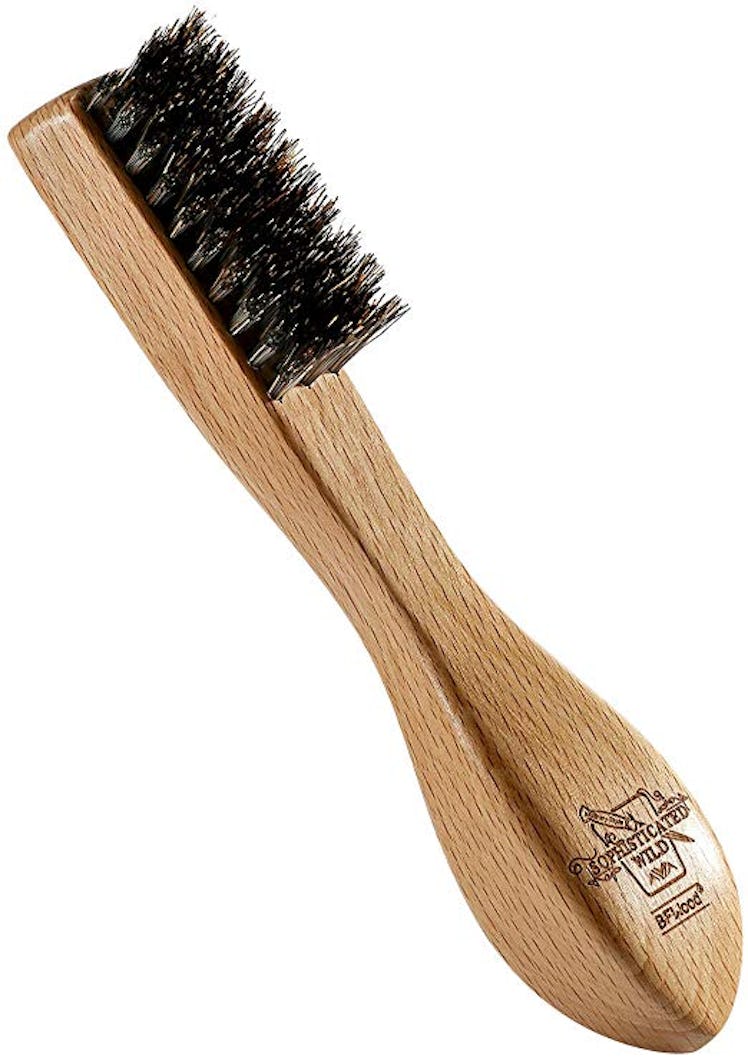 BFWood Ergonomic Beard Brush