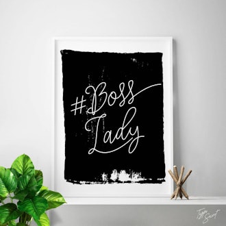 Boss Lady Print