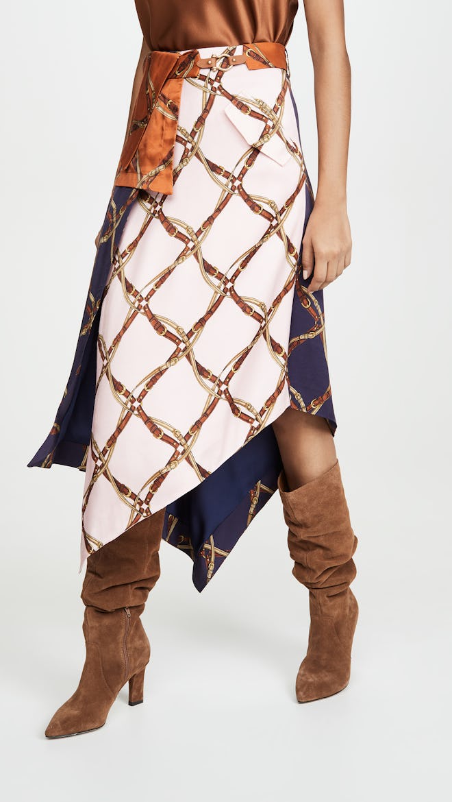 Saddle Print Skirt