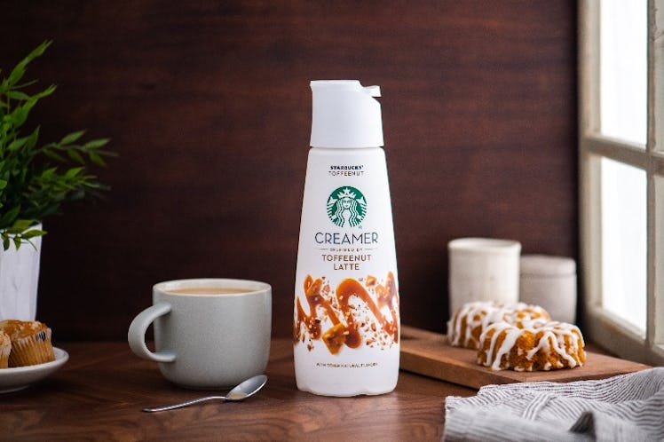 Starbucks’ New Toffeenut Creamer