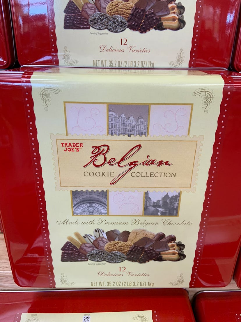 best trader joe's holiday desserts: belgian cookie collection