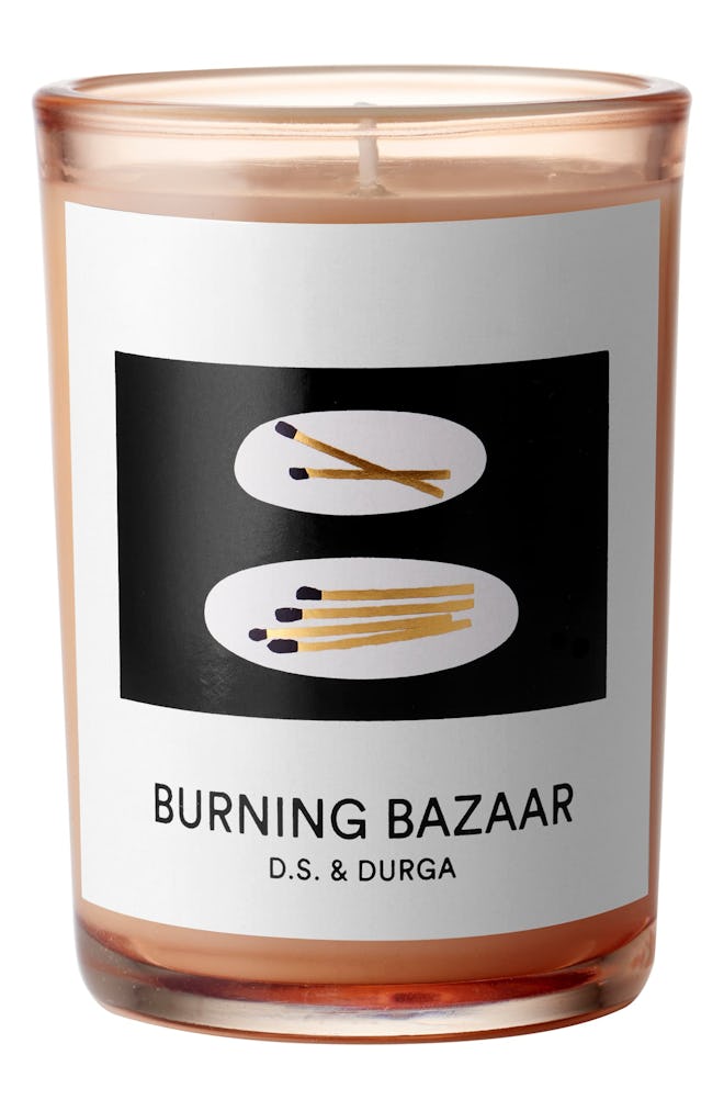 Burning Bazaar Candle