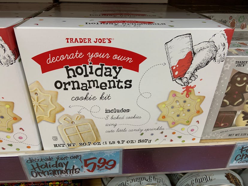 best trader joe's holiday desserts: holiday ornaments cookie kit