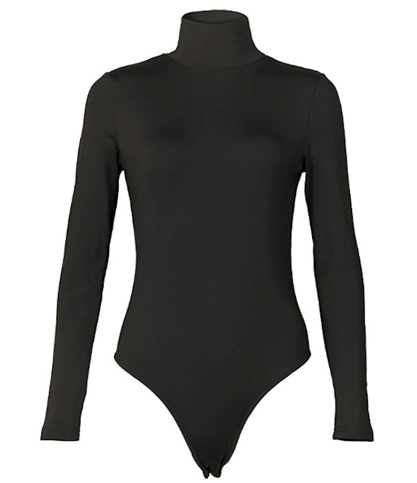 PALINDA Long-Sleeved, Turtleneck Bodysuit