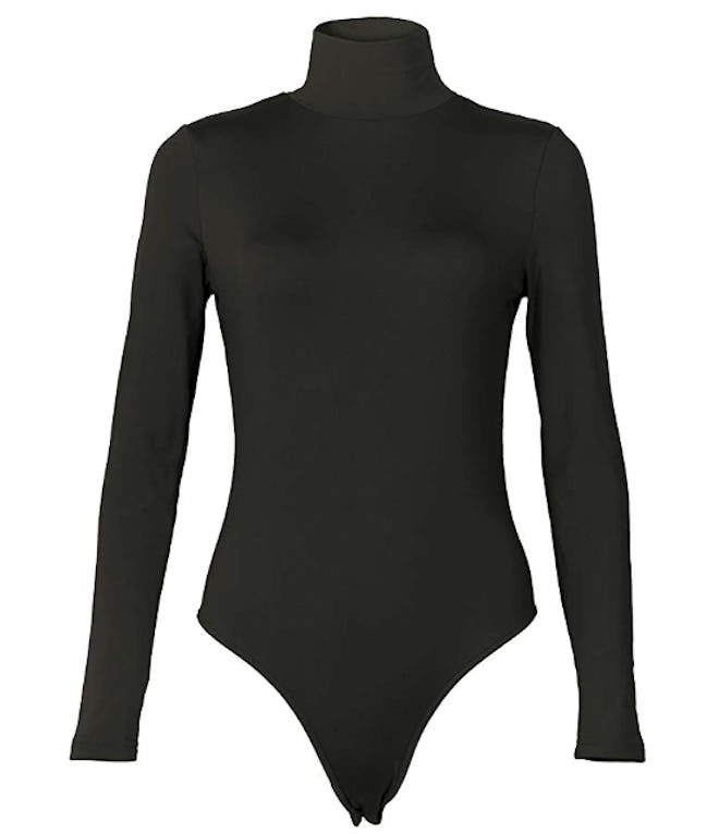 PALINDA Long-Sleeved, Turtleneck Bodysuit