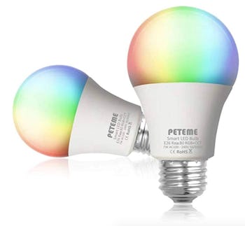 Peteme Smart Light Bulb (2-Pack)