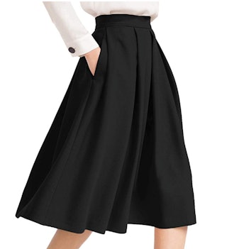 Yige Women's Midi Skirt with Pocket
