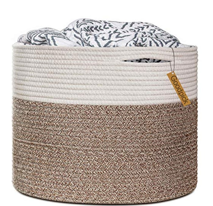 Goodpick Large Cotton Rope Basket