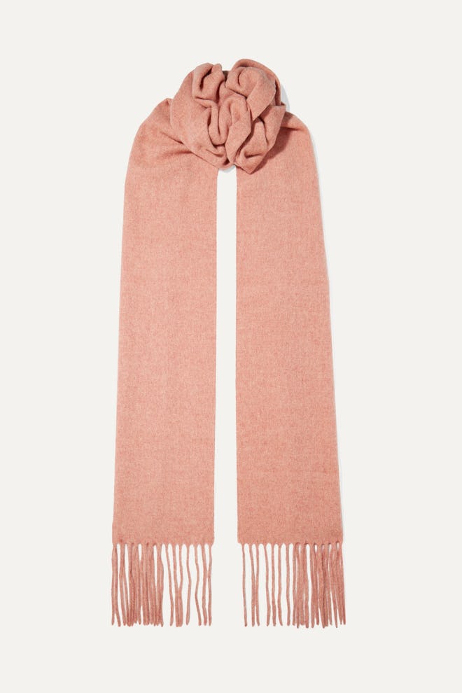 Fringed Wool Scarf