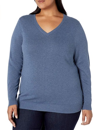 Amazon Essentials Plus Size V-Neck Sweater