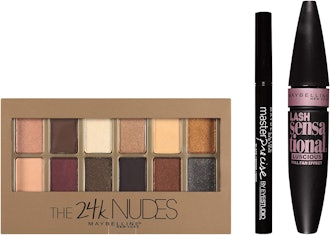 Maybelline New York NY Minute 24k Nudes Smoky Eye Makeup Gift Set