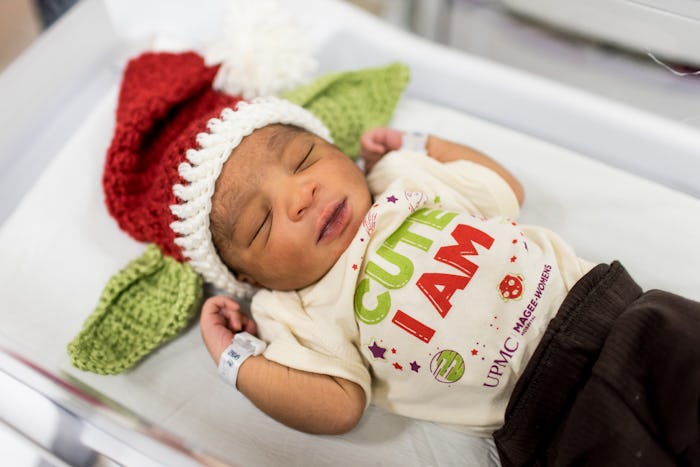 A Pittsburgh hospital dressed newborns in Baby Yoda-inspired outfits as a holiday treat for families...