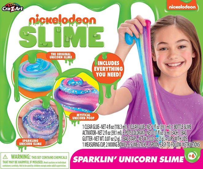 Cra-Z-Art Nickelodeon Ultimate DIY Unicorn Arts & Crafts Slime Kit  