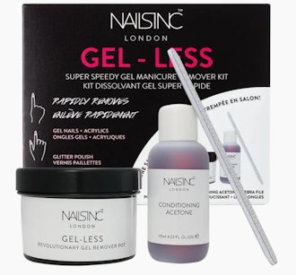 Gel-less Gel Nail Polish Remover Kit